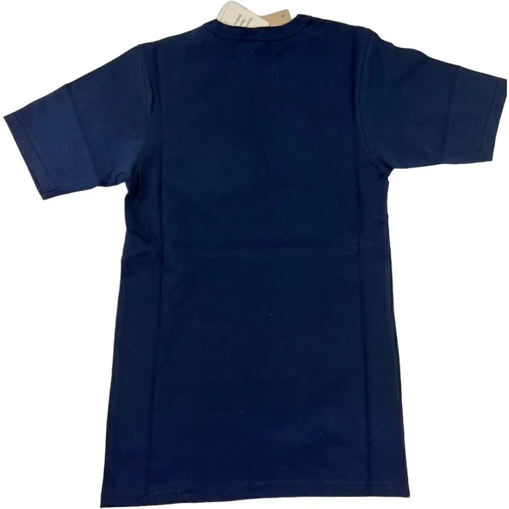 New Champion Men US XS Blue T-Shirt  Cotton Heritage Durable Heavyweight Tee - Picture 3 of 4